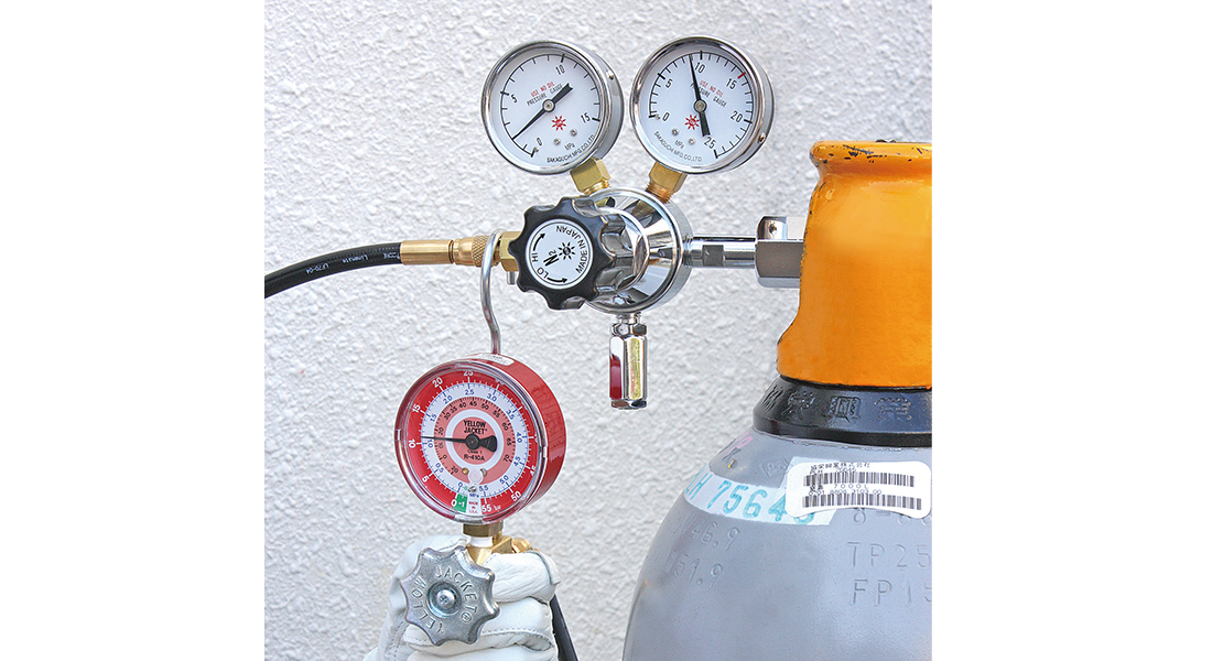 イチネンTASCO 気密試験 窒素ガス耐圧 N2キット TA385BG エアコン配管工具 通販